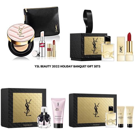 ysl birthday card|YSL christmas gift box.